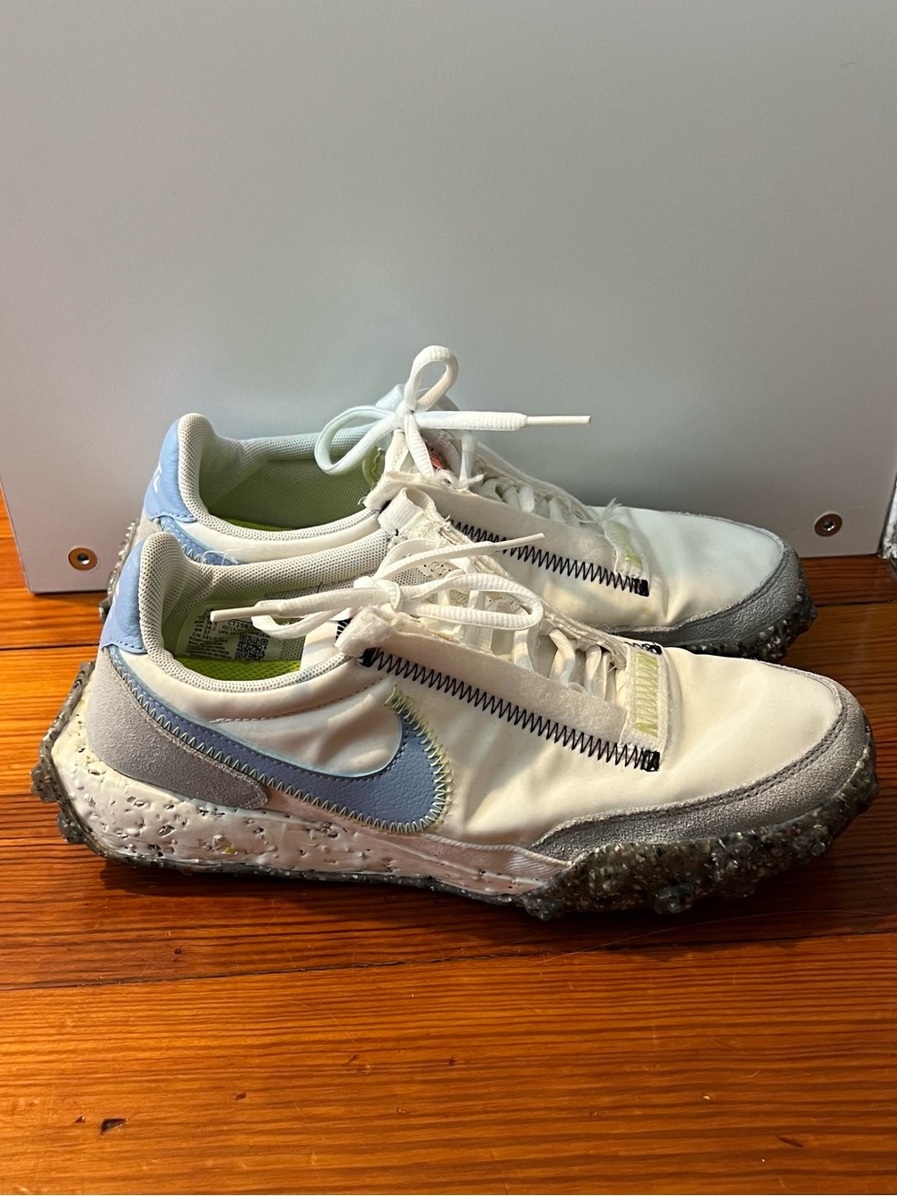 Nike Women’s Sneakers with Light Blue Swoosh